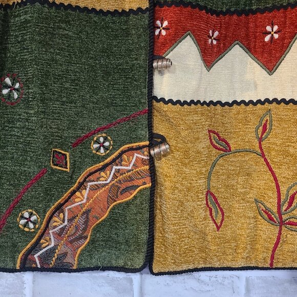 Vintage Daniel K New York USA Sweater Jacket Abstract Granny Art to Wear Large - Picture 6 of 11